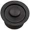 Ruvati Extended Garbage Disposal Flange with Deep Basket and Stopper Gunmetal Black Stainless Steel RVA1052BL - alternate 2